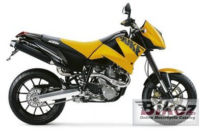 2004 KTM 640 Duke II Yellow-Black photo